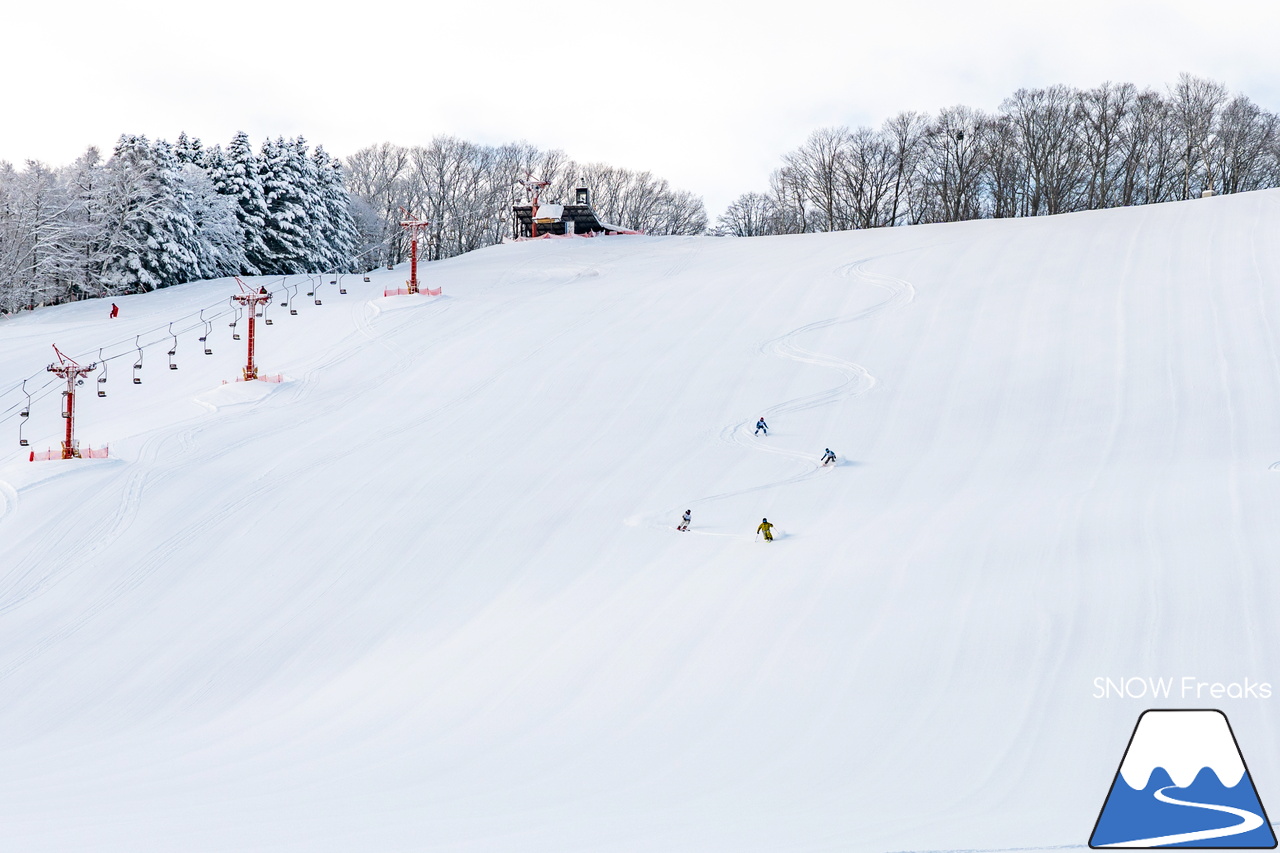 北長沼スキー場｜晴天＋粉雪＝最高！素晴らしいコンディションで、2月がスタート(^^)/